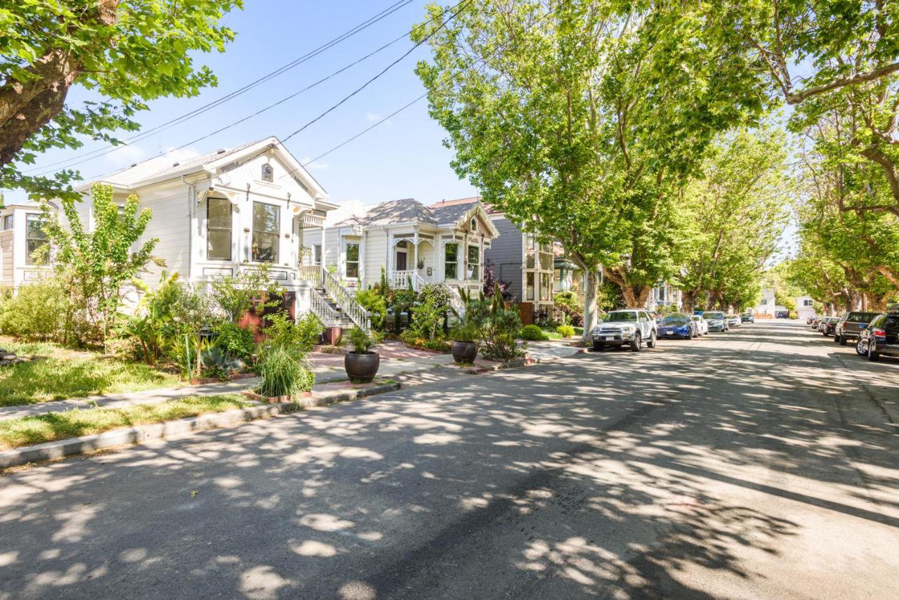 Garden Level Flat In 1885 Queen Anne Victorian Cottage In Alameda Luaran gambar